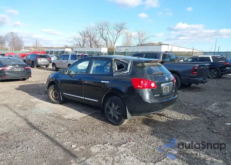2012 Nissan Rogue S из США, поврежденный, VIN JN8AS5MV0CW360697